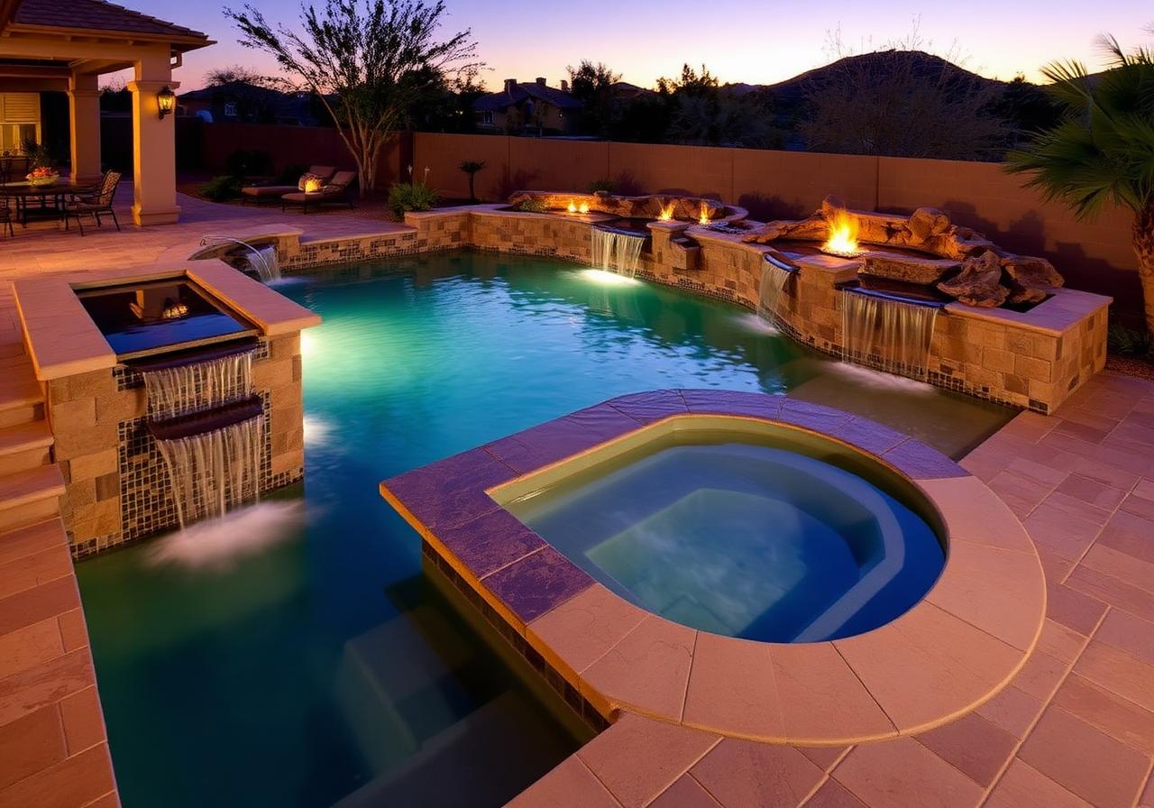 Spas & Fire Features